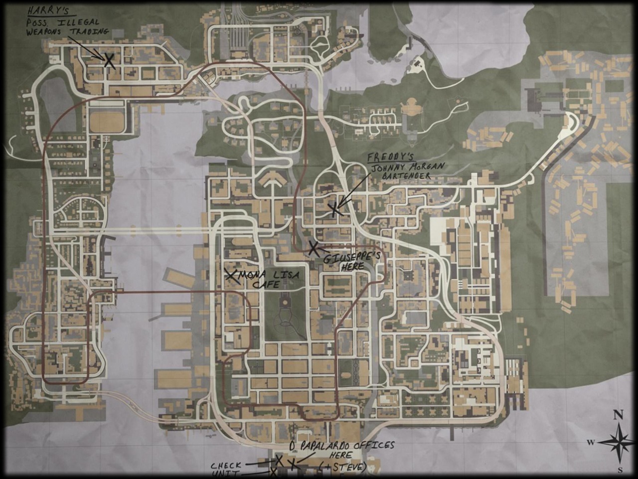 Mafia II: Mapa revelado  GameOver