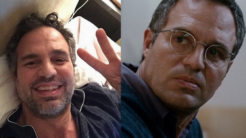 Mark Ruffalo agradece prémio de pijama