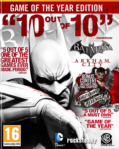 Batman Arkham City - Edição Jogo do Ano cover