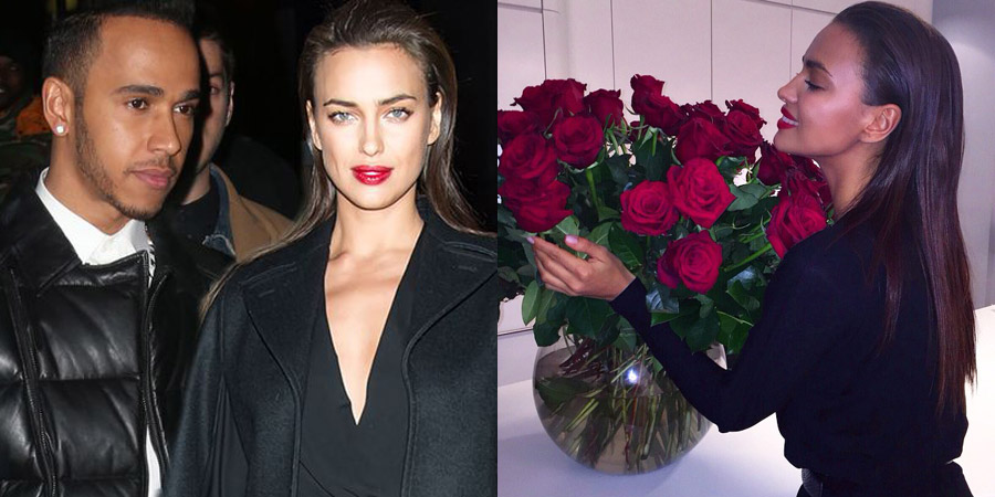 Quem mandou flores a Irina Shayk?
