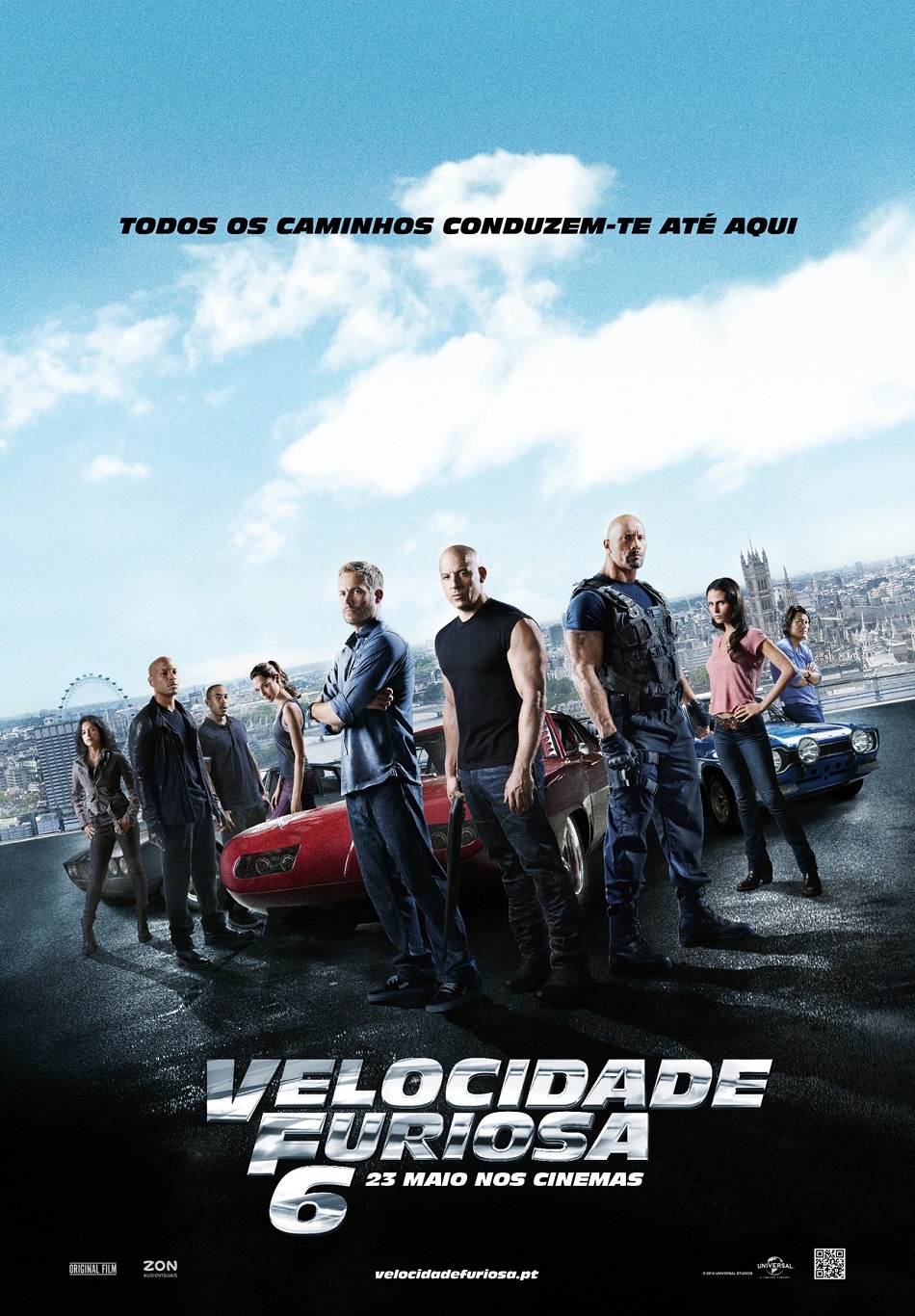 Velocidade Furiosa 6: Fast & Furious 6 Blu-ray (Novo e Selado